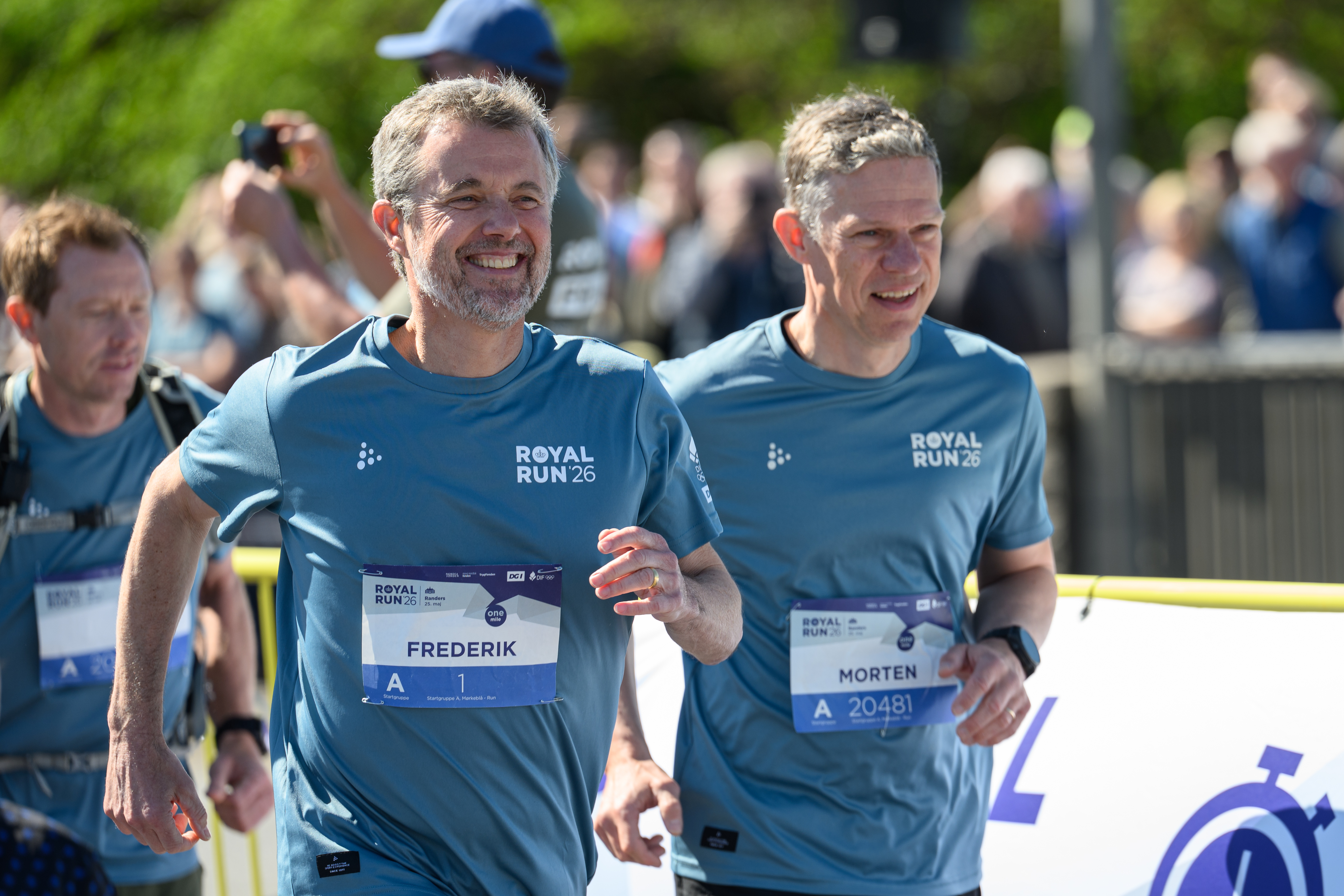 H.M. Kongen til Royal Run i Randers 2026
