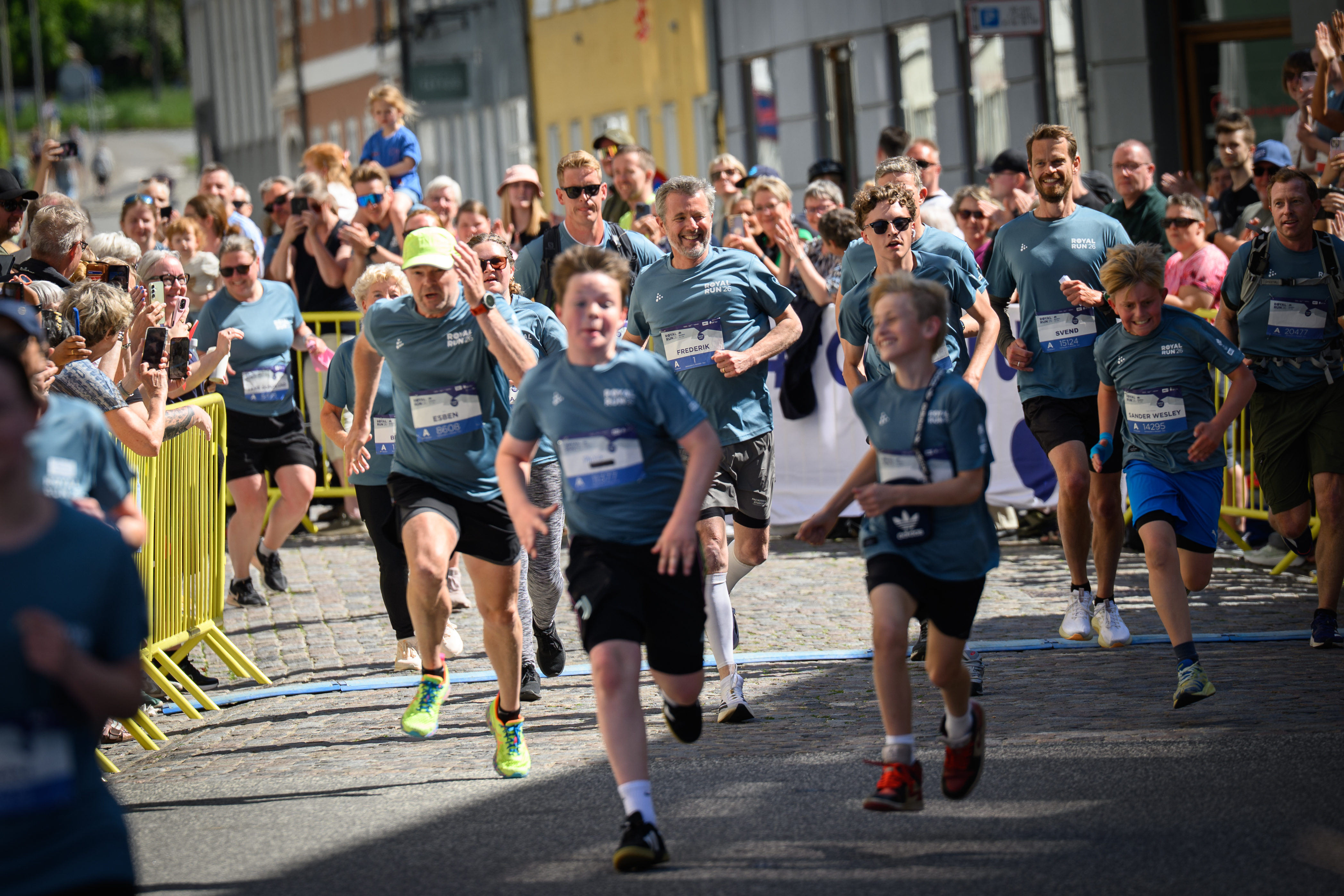 H.M. Kongen til Royal Run i Randers 2026